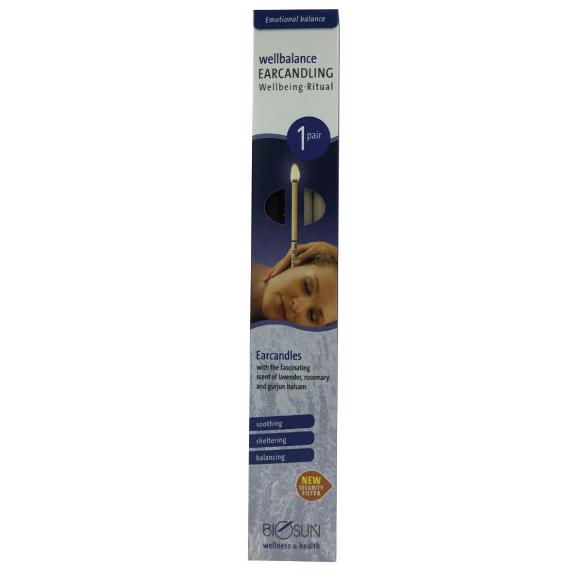 Biosun - EarCandle Wellbalance Rit Lavender Rosemary