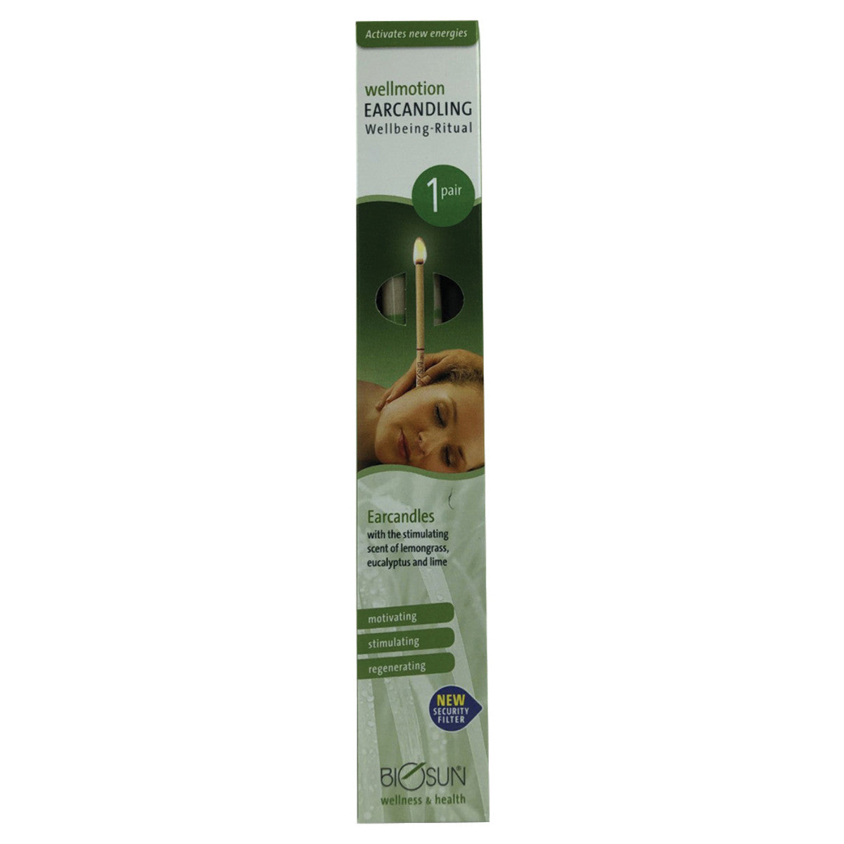 Biosun - EarCandle Wellmotion Rit Eucalyptus Lemongrass