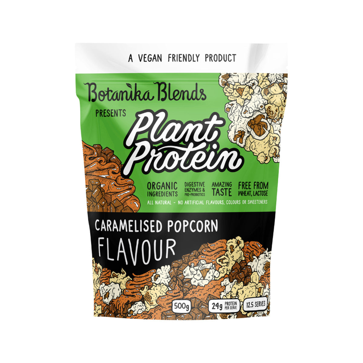 Botanika Blends - Plant Protein Caramelised Popcorn