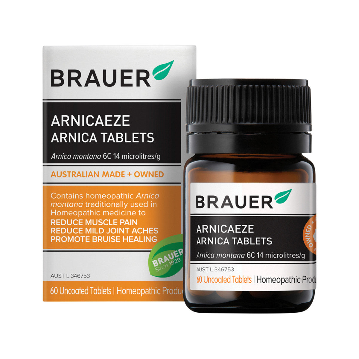Brauer - ArnicaEze Arnica Tablets 6C