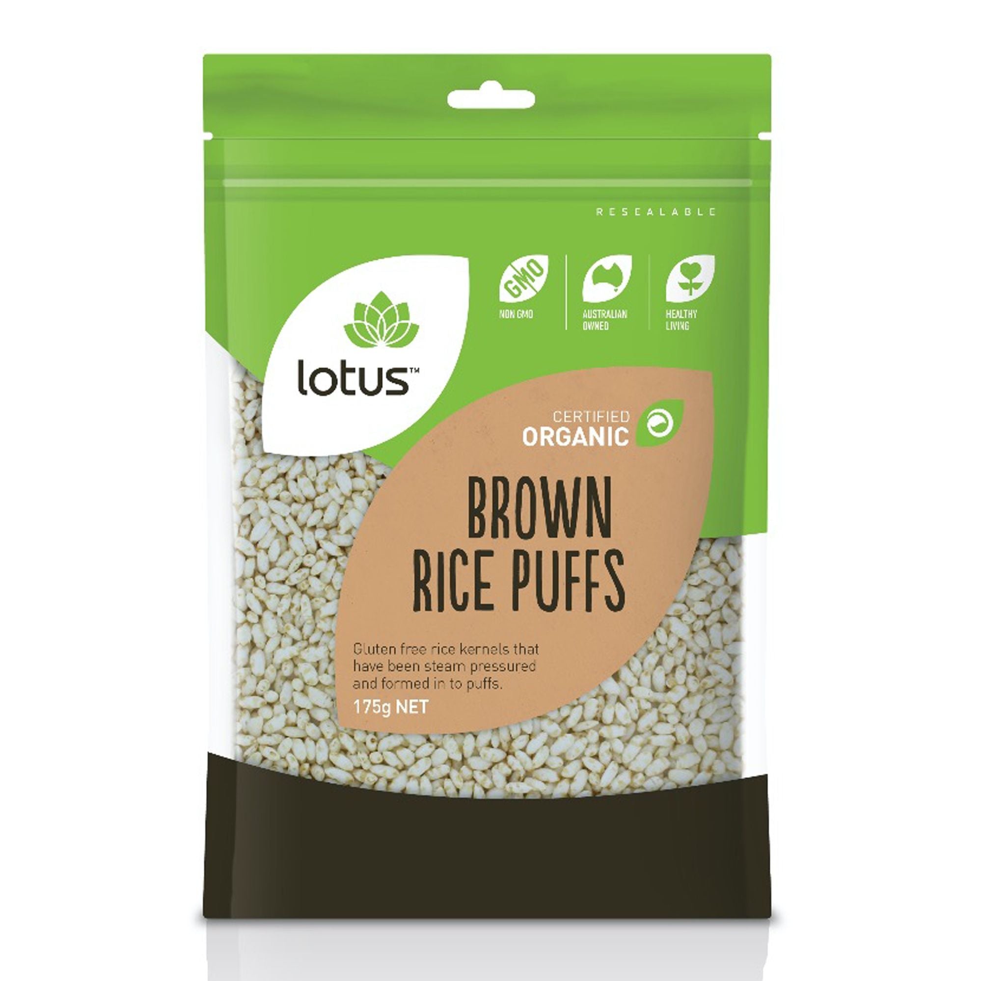Lotus - Organic Brown Rice Puffs