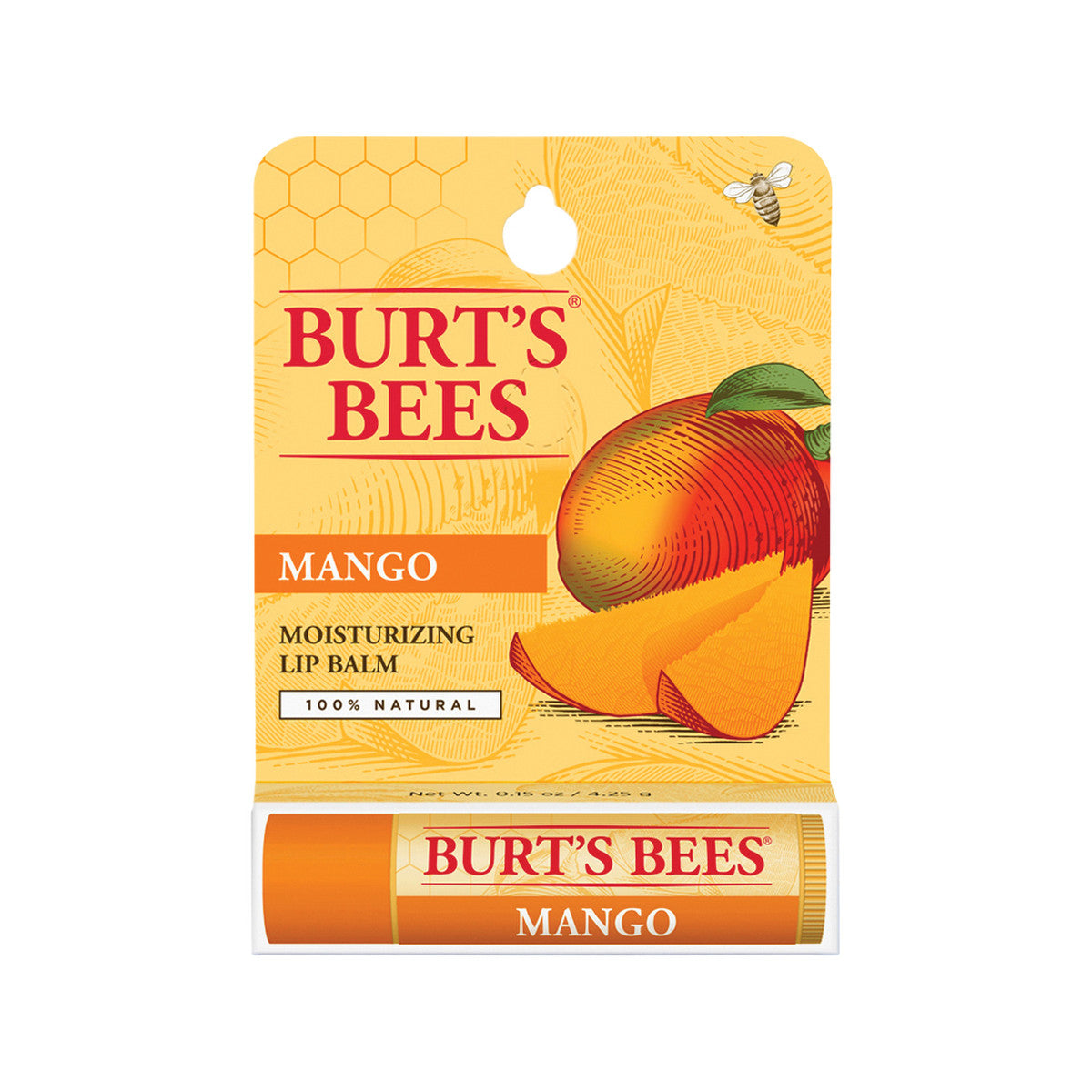 Burts Bees - Lip Balm Mango Butter Nourishing Tube