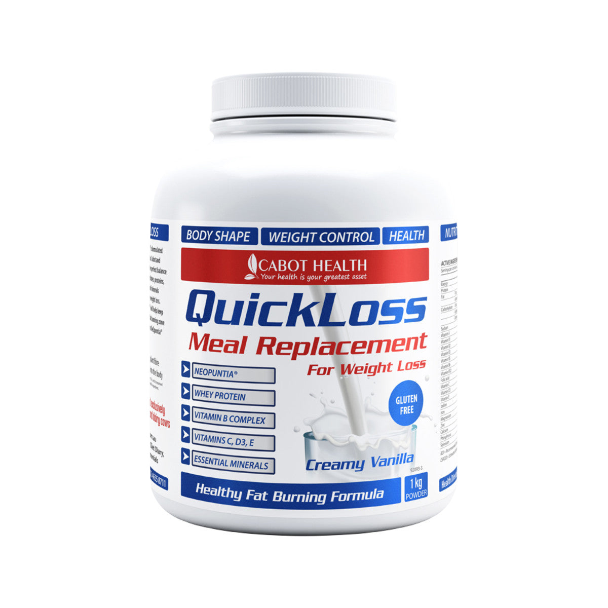 Cabot Health - Quick Loss Meal Replacement (Creamy Vanilla)