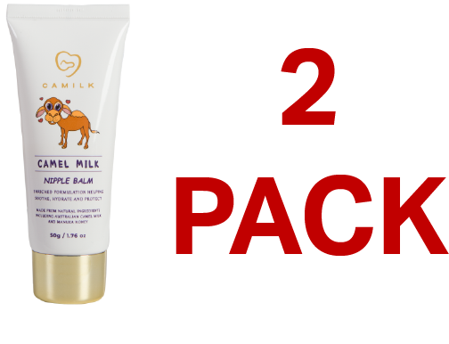 Camilk Camel Milk Nipple Balm 50g - 2 Pack