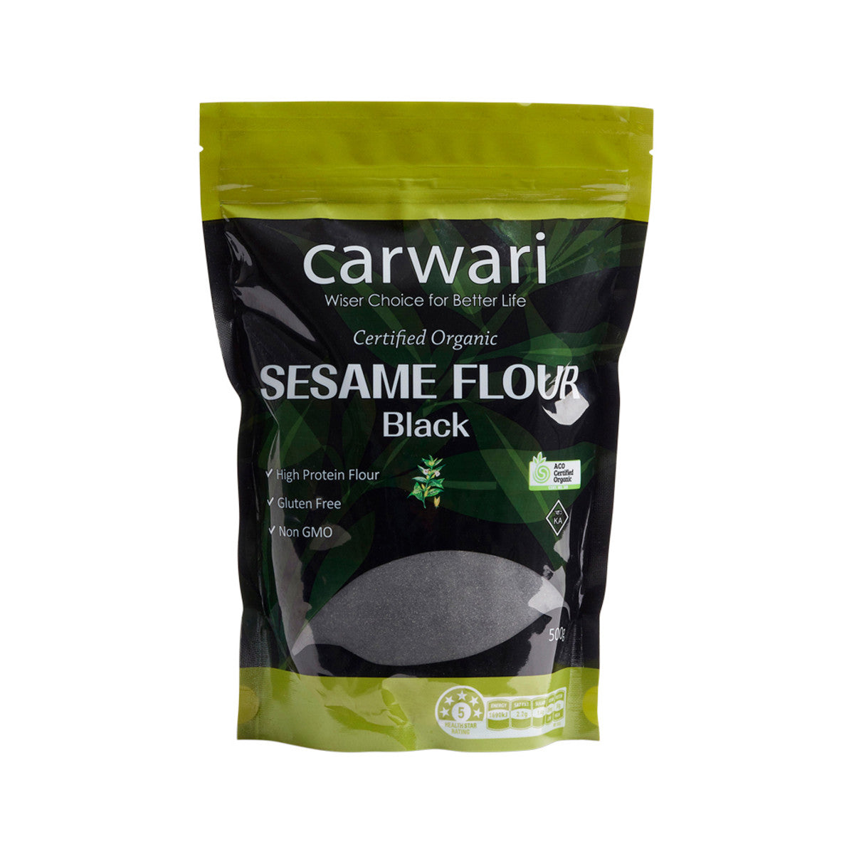 Carwari - Organic Sesame Seed Flour Black