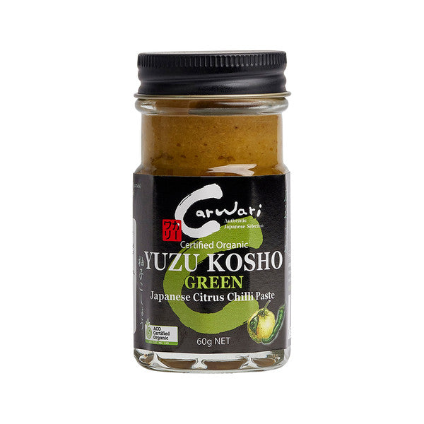 Carwari - Organic Yuzu Kosho Green (citrus chilli paste)