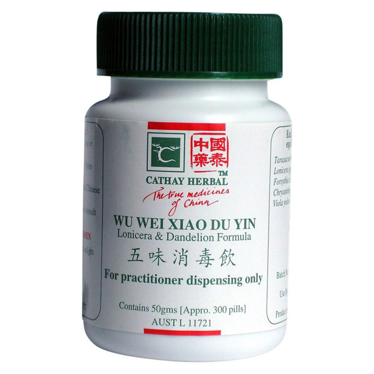 Cathay Herbal - Lonciera and Dandelion Formula pill