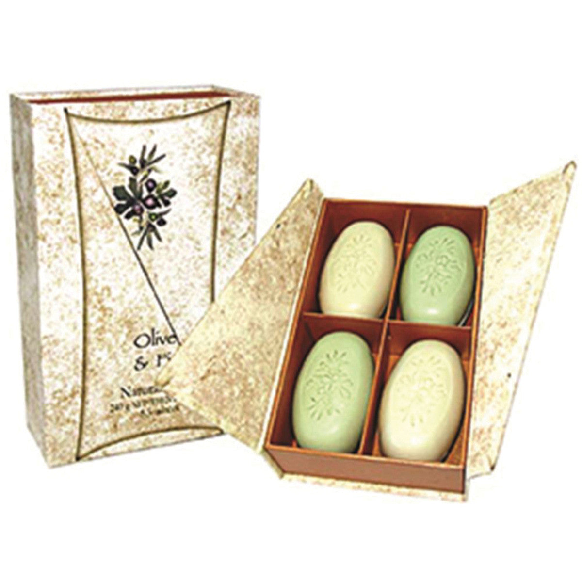 Clover Fields - Olive and Fig Boxed Soap x 4 Pack