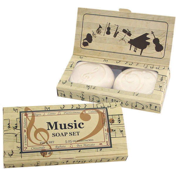 Clover Fields - Boxed Round Soap Music x 2 Pack