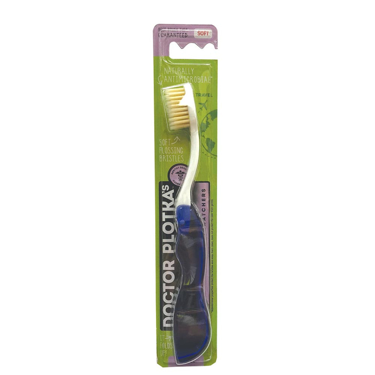 Dr Plotka's - MouthWatch Toothbrush Travel Adult Soft Blue