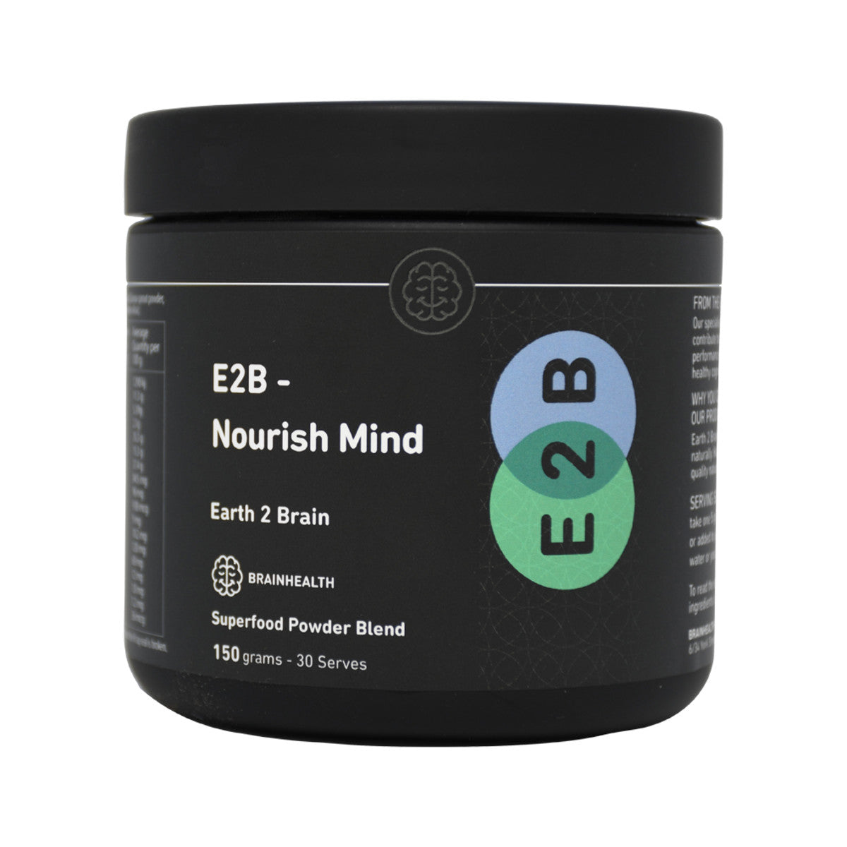 Earth 2 Brain - (E2B) Nourish Mind