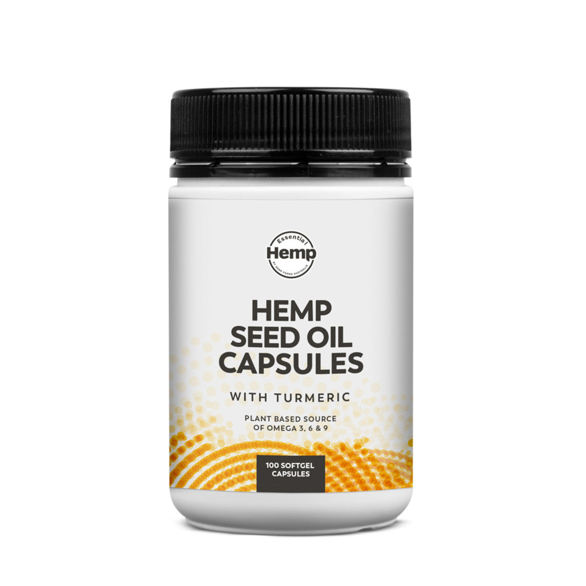 Essential Hemp - Hemp Seed Oil and Turmeric Capsules