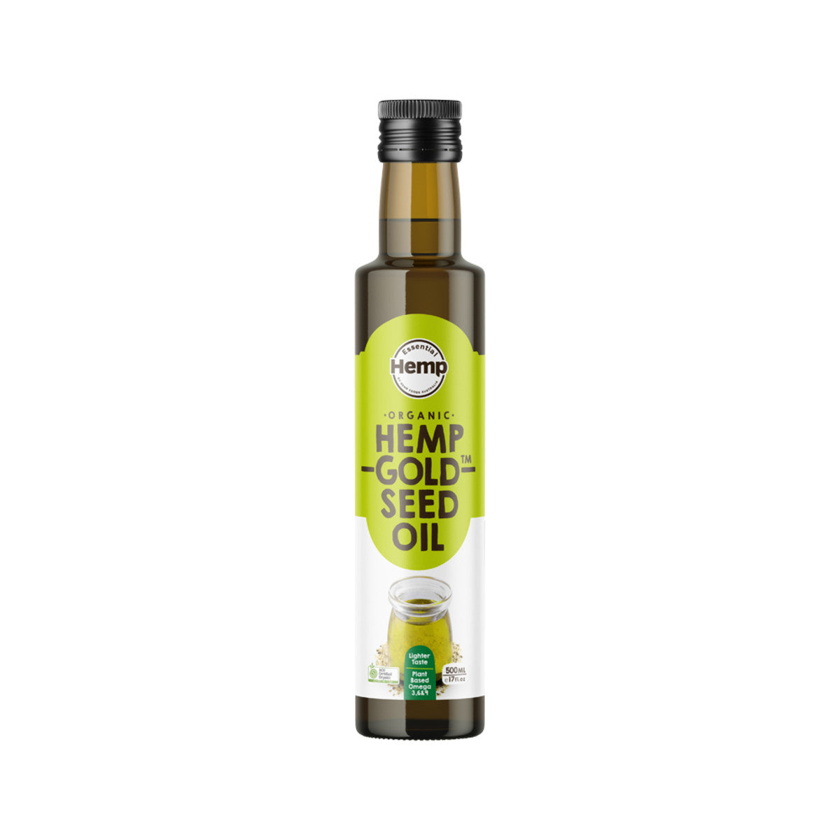 Essential Hemp - Organic Hemp Seed Oil Gold 500ml