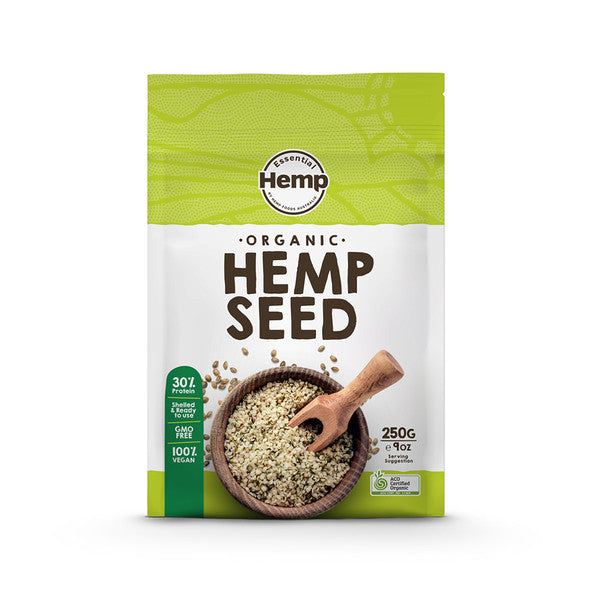 Essential Hemp - Organic Hulled Hemp Seeds 250g