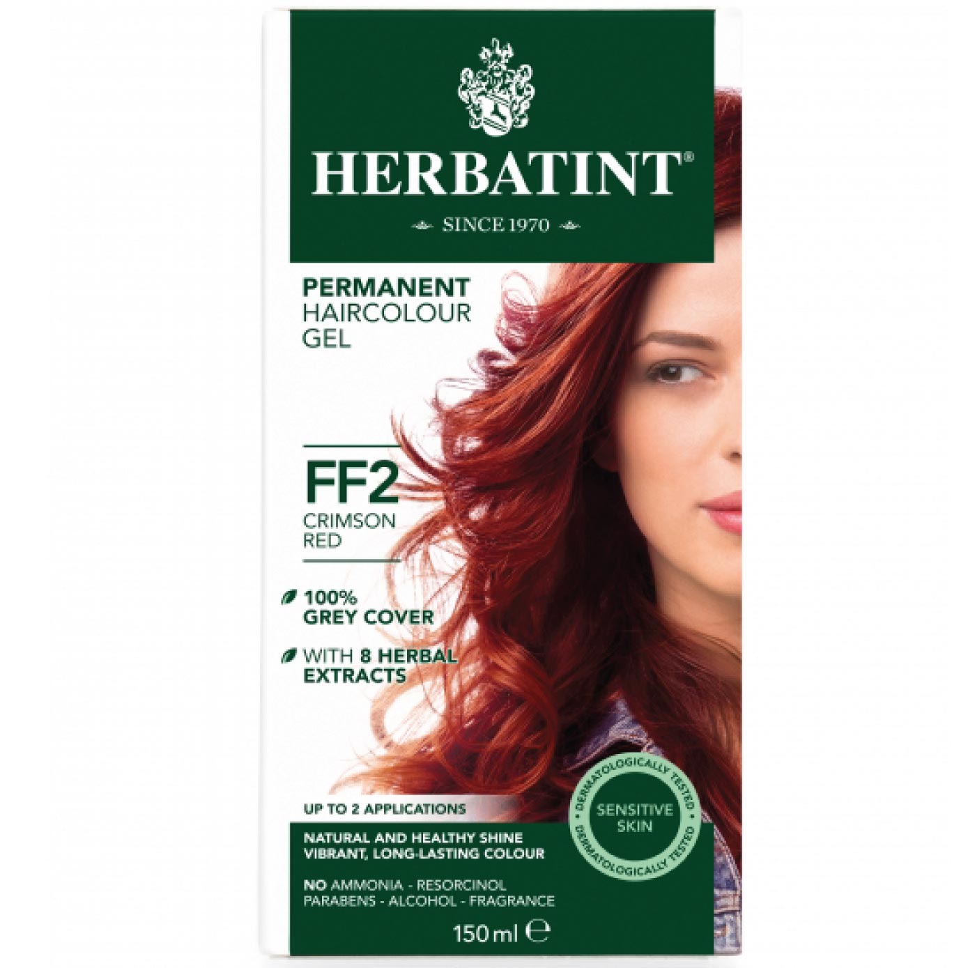 Herbatint - Permanent Haircolor Gel (FF2 - Crimson Red)