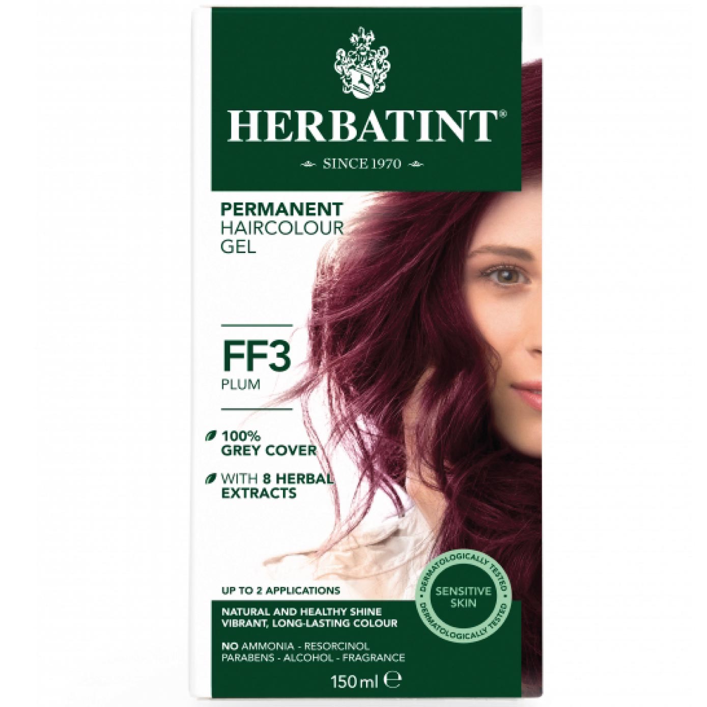 Herbatint - Permanent Haircolor Gel (FF3 - Plum)