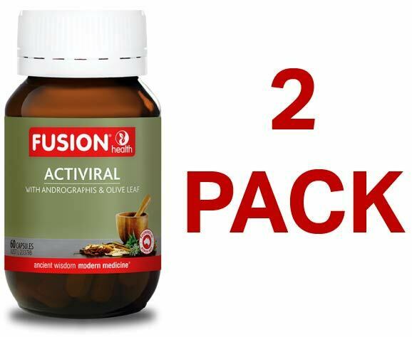 Fusion Health ActiViral 60 Capsules - 2 Pack