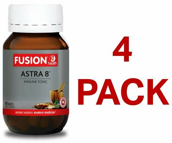 Fusion Health Astra 8 Immune Tonic 120 Tablets - 4 Pack