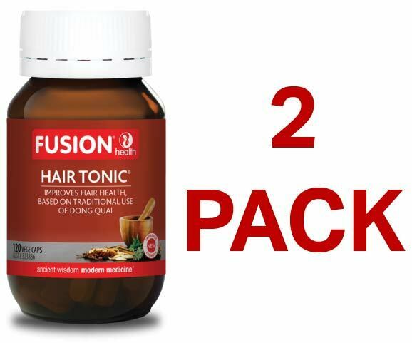 Fusion Health Hair Tonic 120 Capsules - 2 Pack