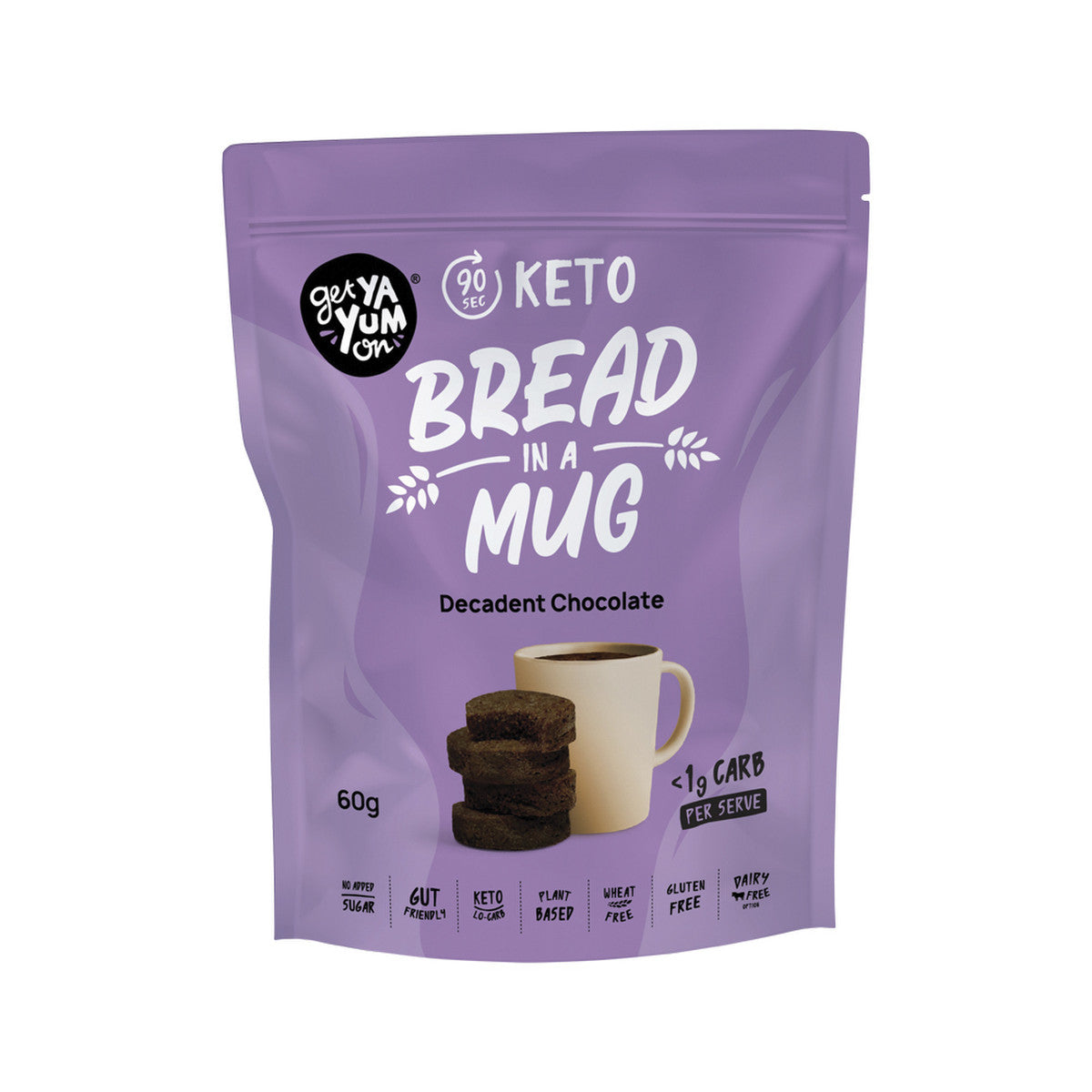 Get Ya Yum On - Bread In A Mug Decadent Chocolate