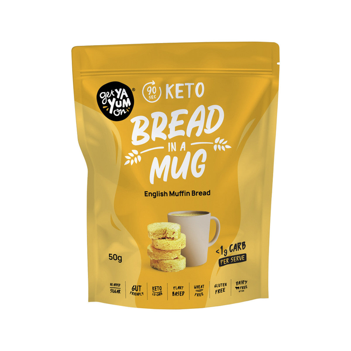 Get Ya Yum On - Bread In A Mug English Muffin Bread