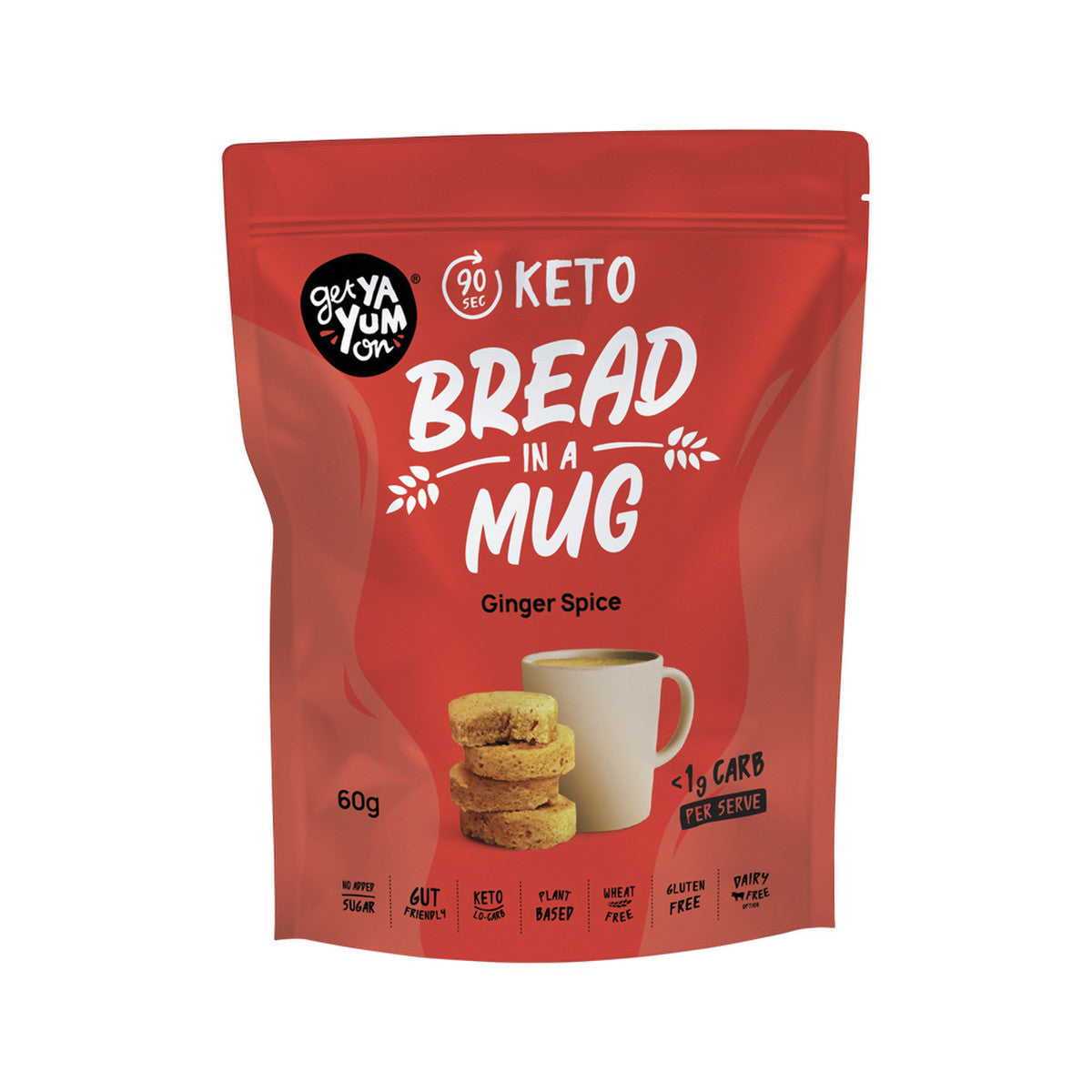 Get Ya Yum On - Bread In A Mug Ginger Spice