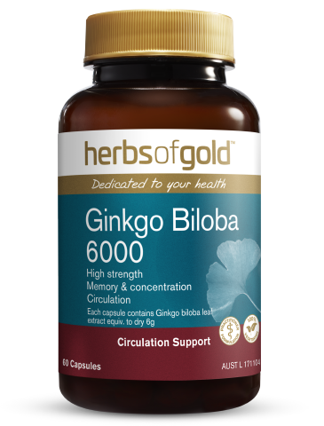 Herbs of Gold - Ginkgo Biloba 6000