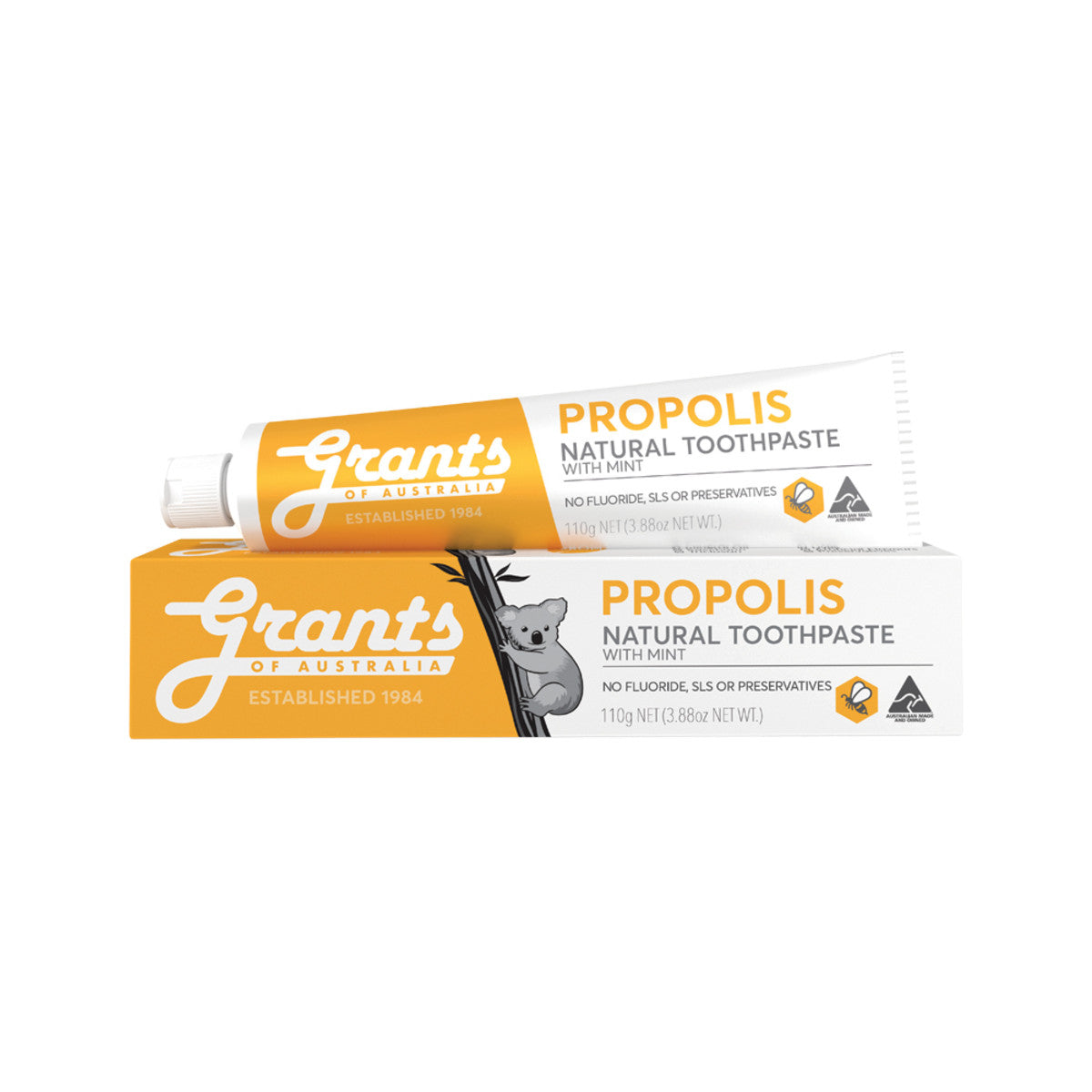 Grants - Natural Toothpaste (Propolis with Mint)