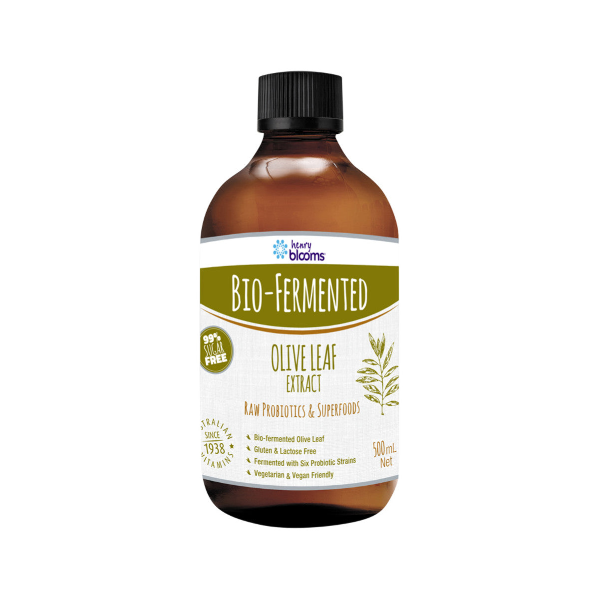 Henry Blooms - Bio Fermented Olive Leaf Extract