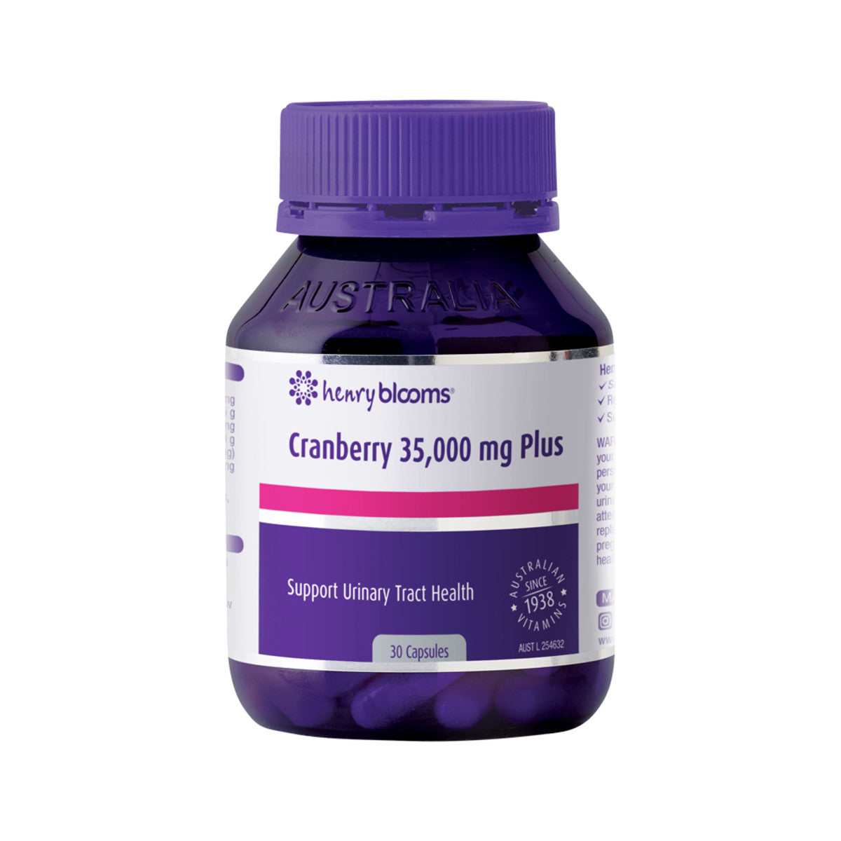 Henry Blooms - Cranberry 35,000mg Plus