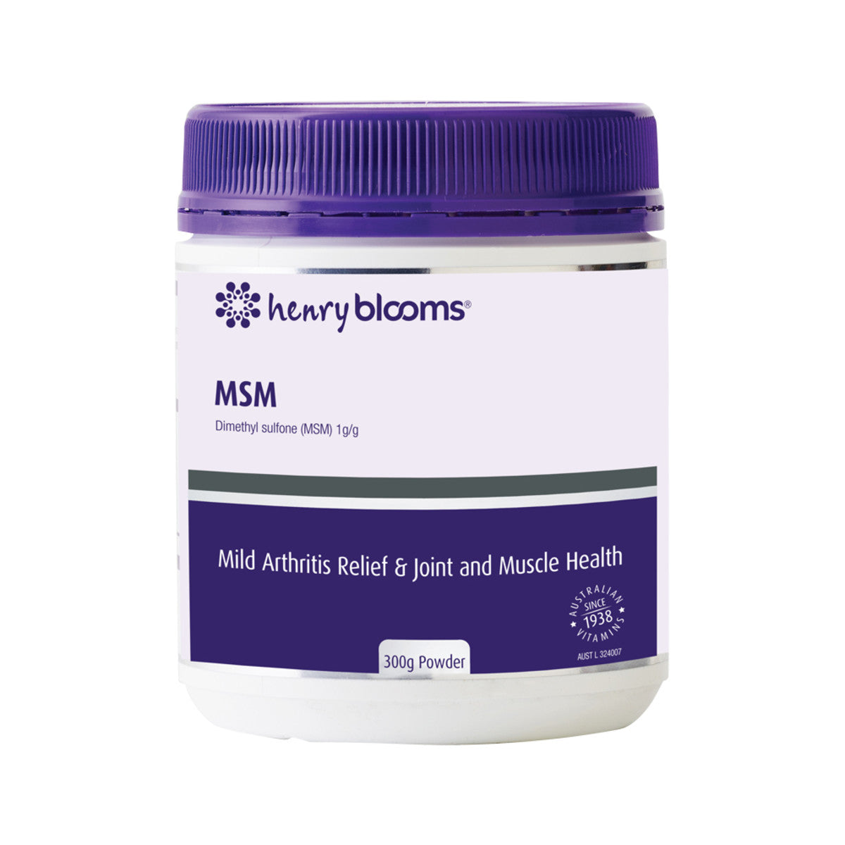 Henry Blooms - MSM Powder