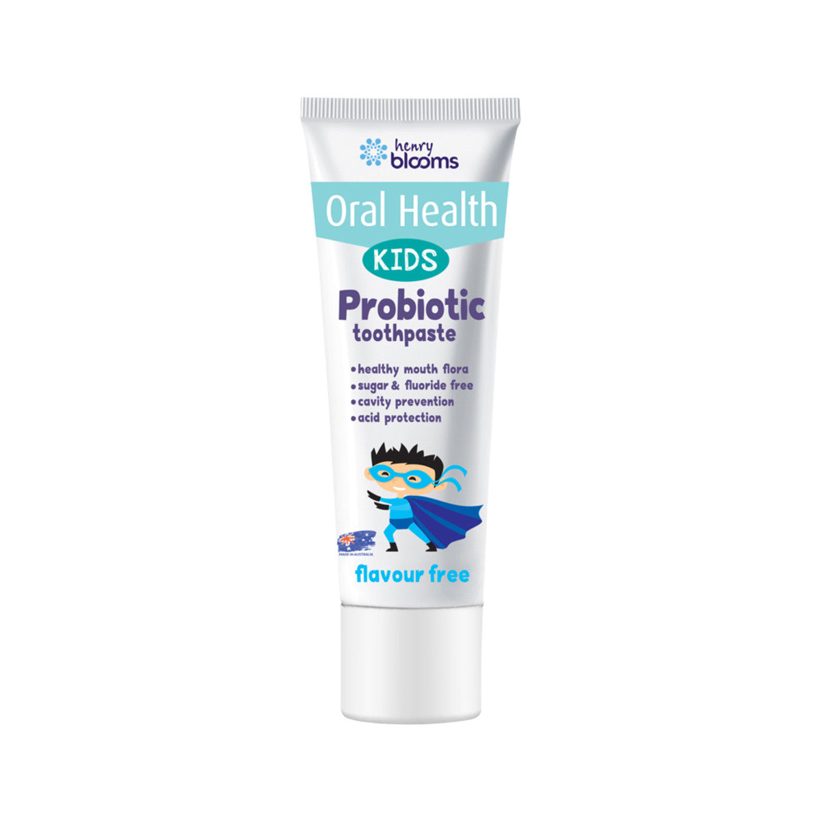 Henry Blooms - Probiotic Toothpaste Kids Flavour Free