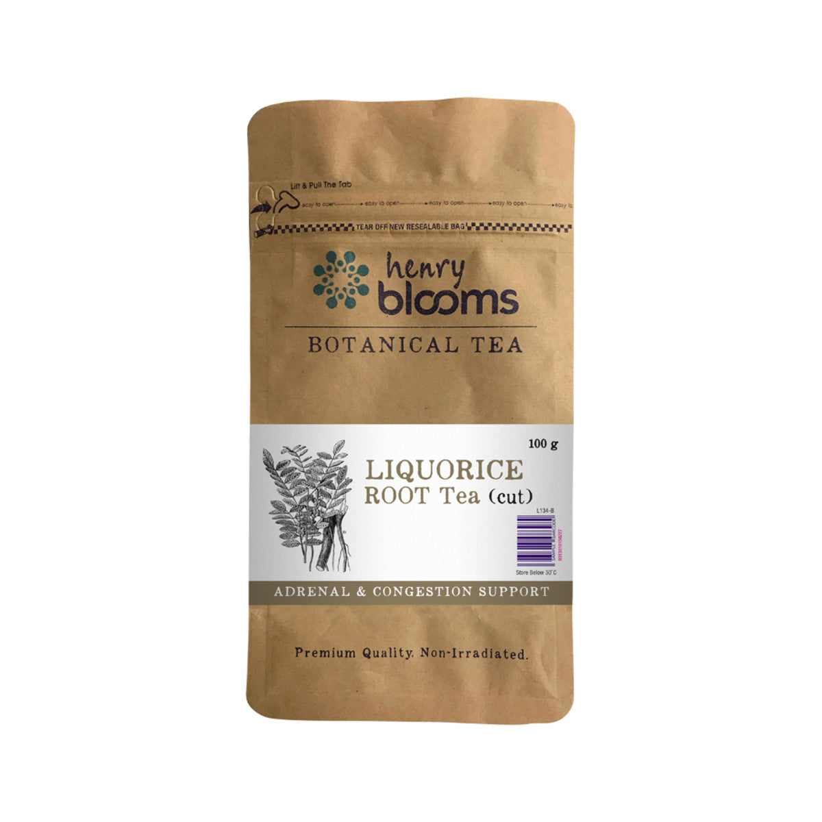 Henry Blooms - Liquorice Root Tea (Cut)