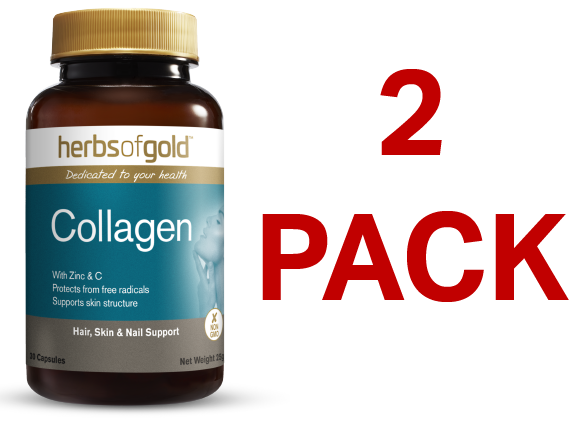 Herbs of Gold Collagen 30 Capsules - 2 Pack