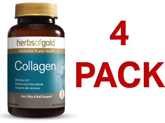 Herbs of Gold Collagen 30 Capsules - 4 Pack