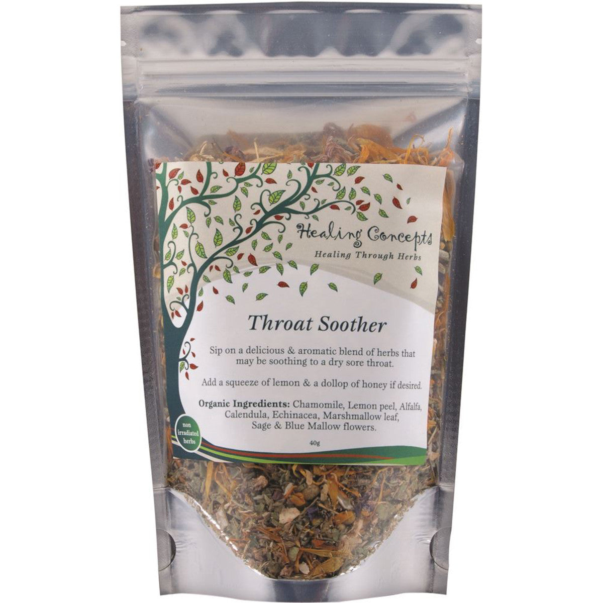 Healing Concepts - Organic Throat Soother Tea