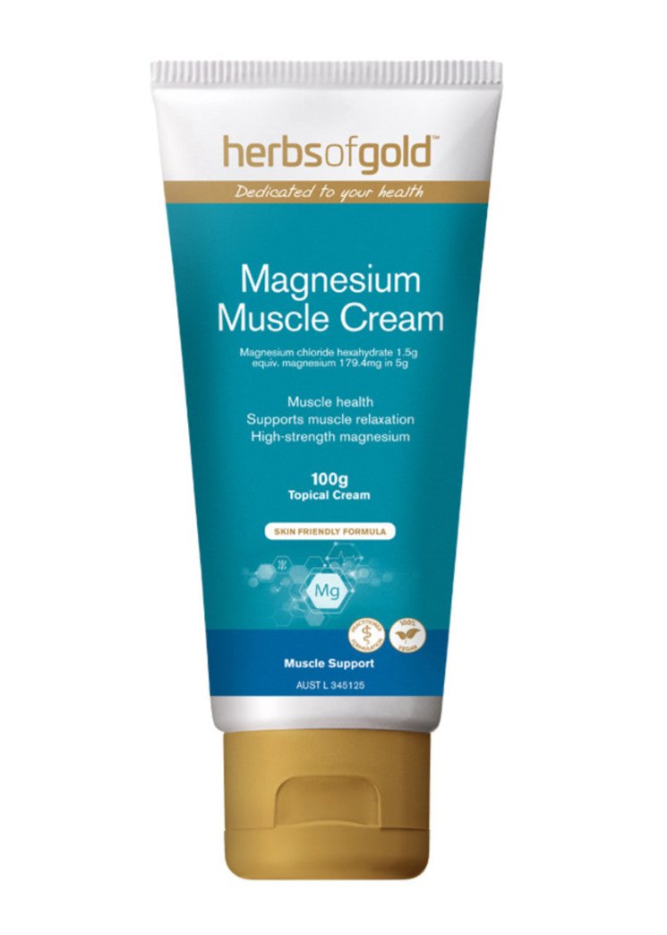 Herbs of Gold - Magnesium Muscle Cream