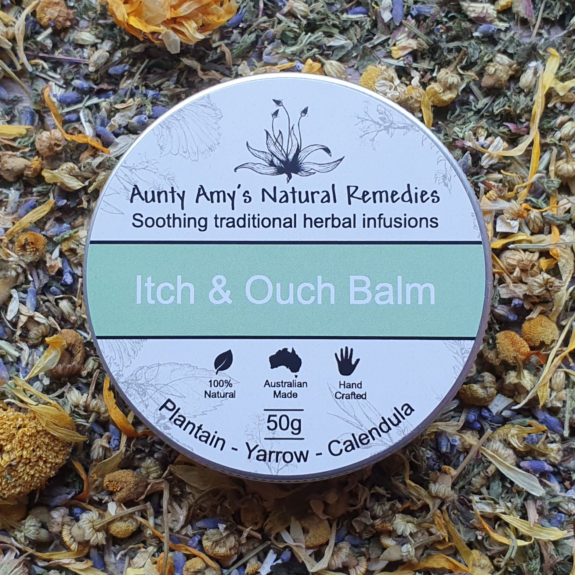 Aunty Amys - Natural Remedies Itch & Ouch Balm