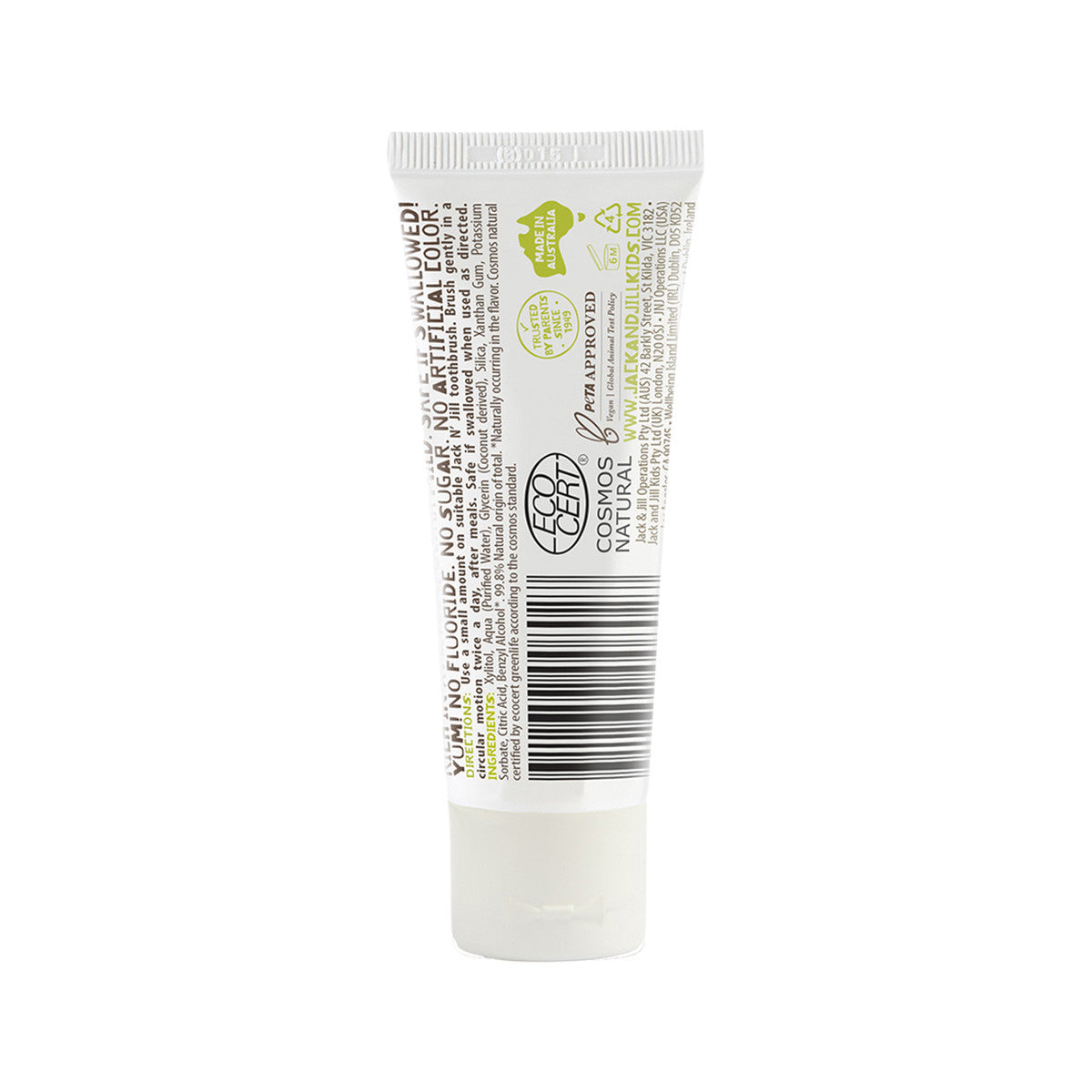 Jack N' Jill - Natural Toothpaste (Fluoride Free) Flavour Free