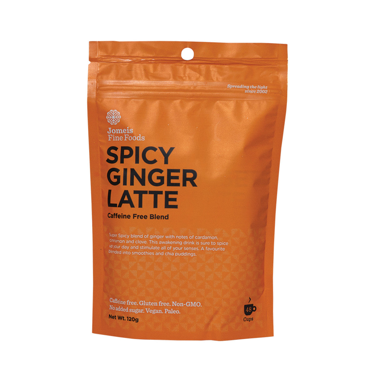 Jomeis Fine Foods Latte Spicy Ginger 120g