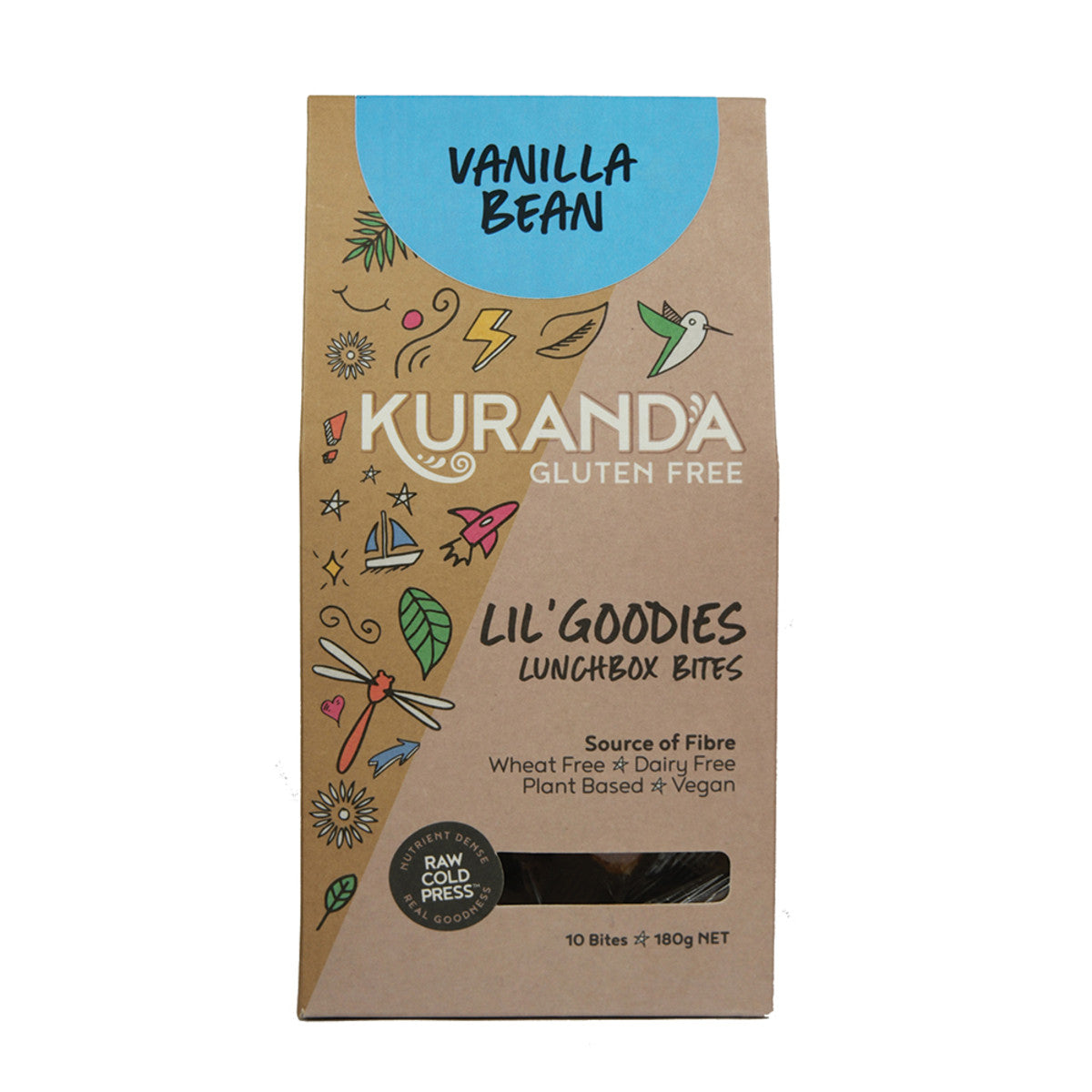 Kuranda - Gluten Free Lil Goodies Lunch Bites Vanilla Bean 18g