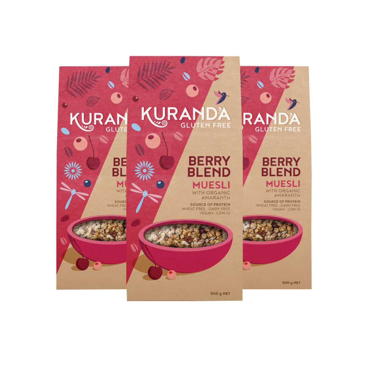 Kuranda - Gluten Free Muesli Berry Blend