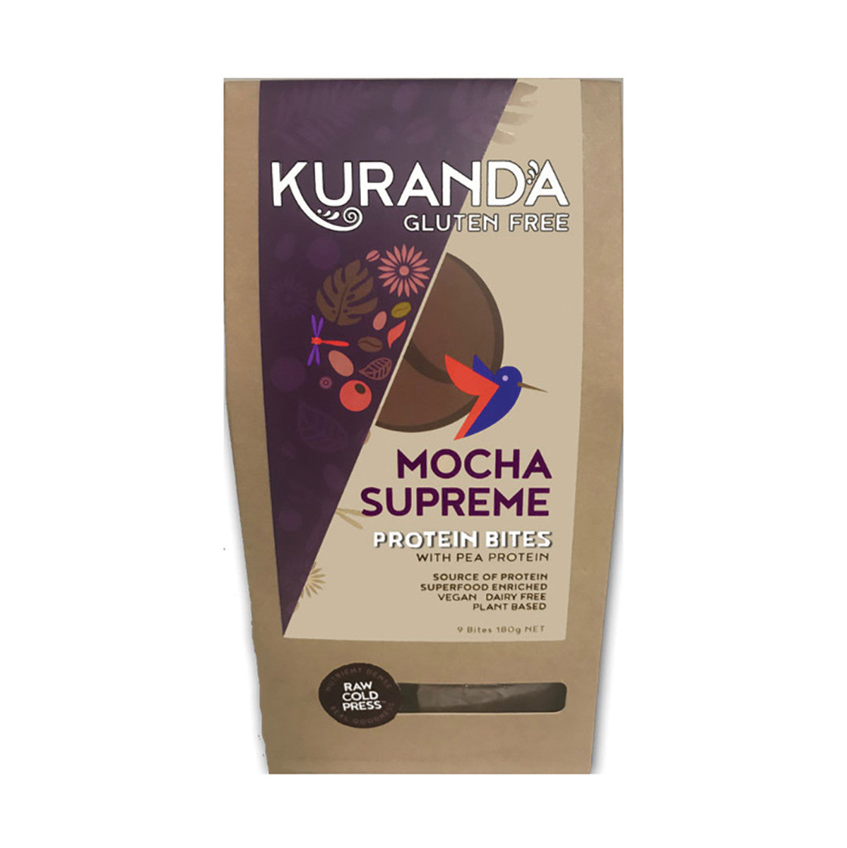 Kuranda - Gluten Free Protein Bites Mocha Supreme 20g