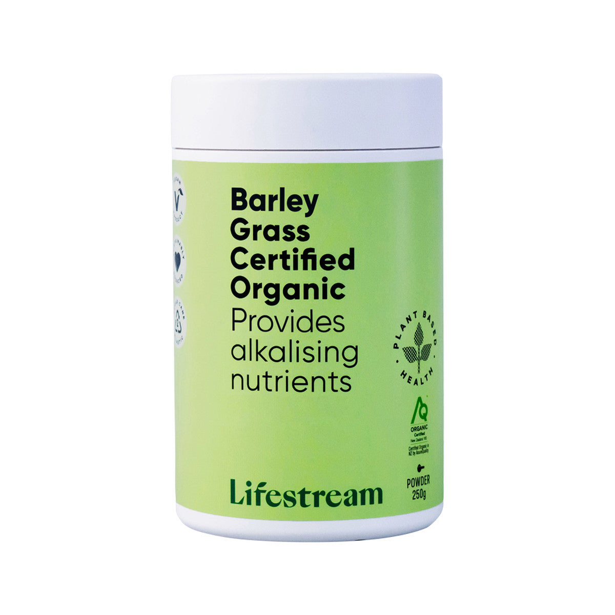 Lifestream - Barley Grass Certified Organic Powder