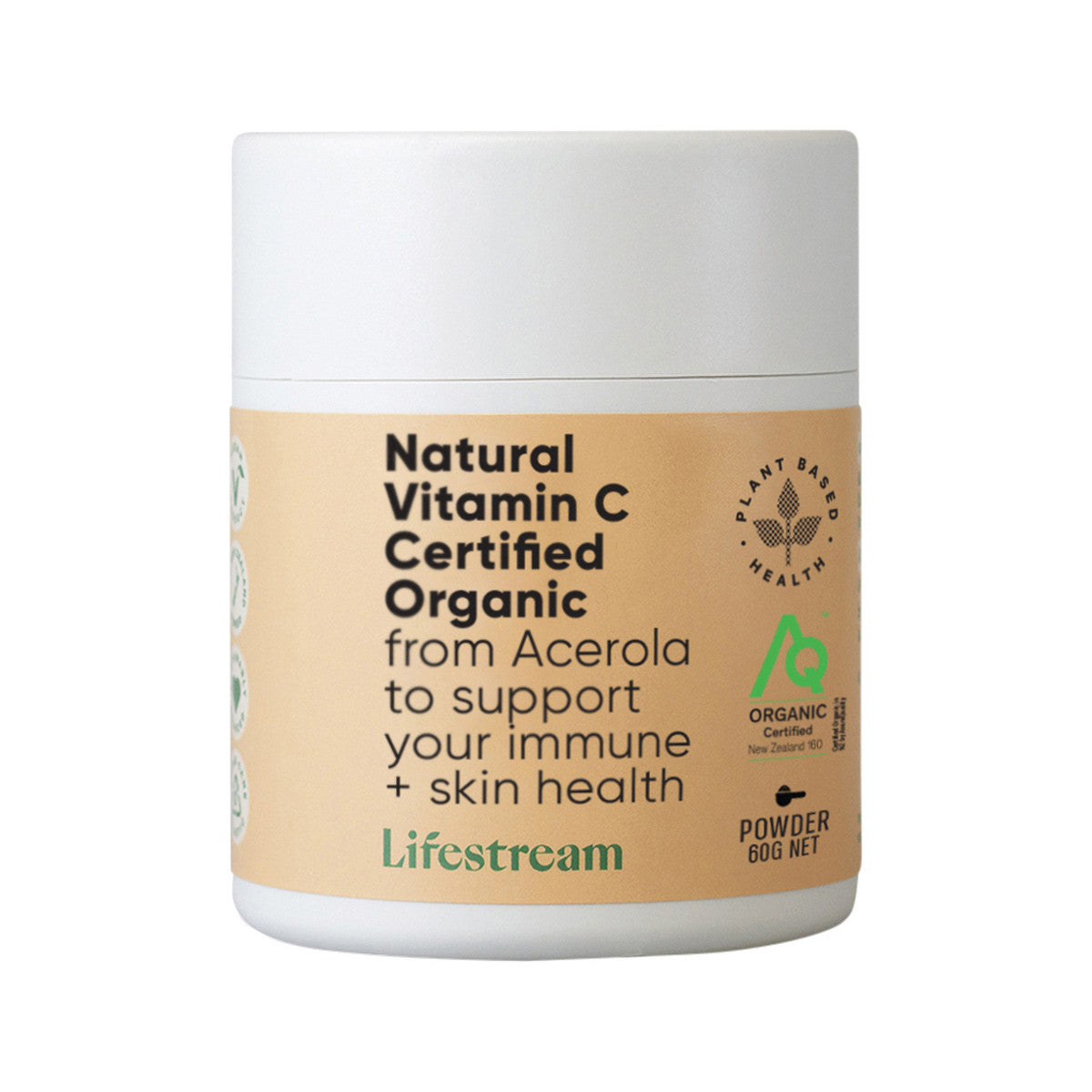 Lifestream - Natural Organic Vitamin C from Acerola Powder