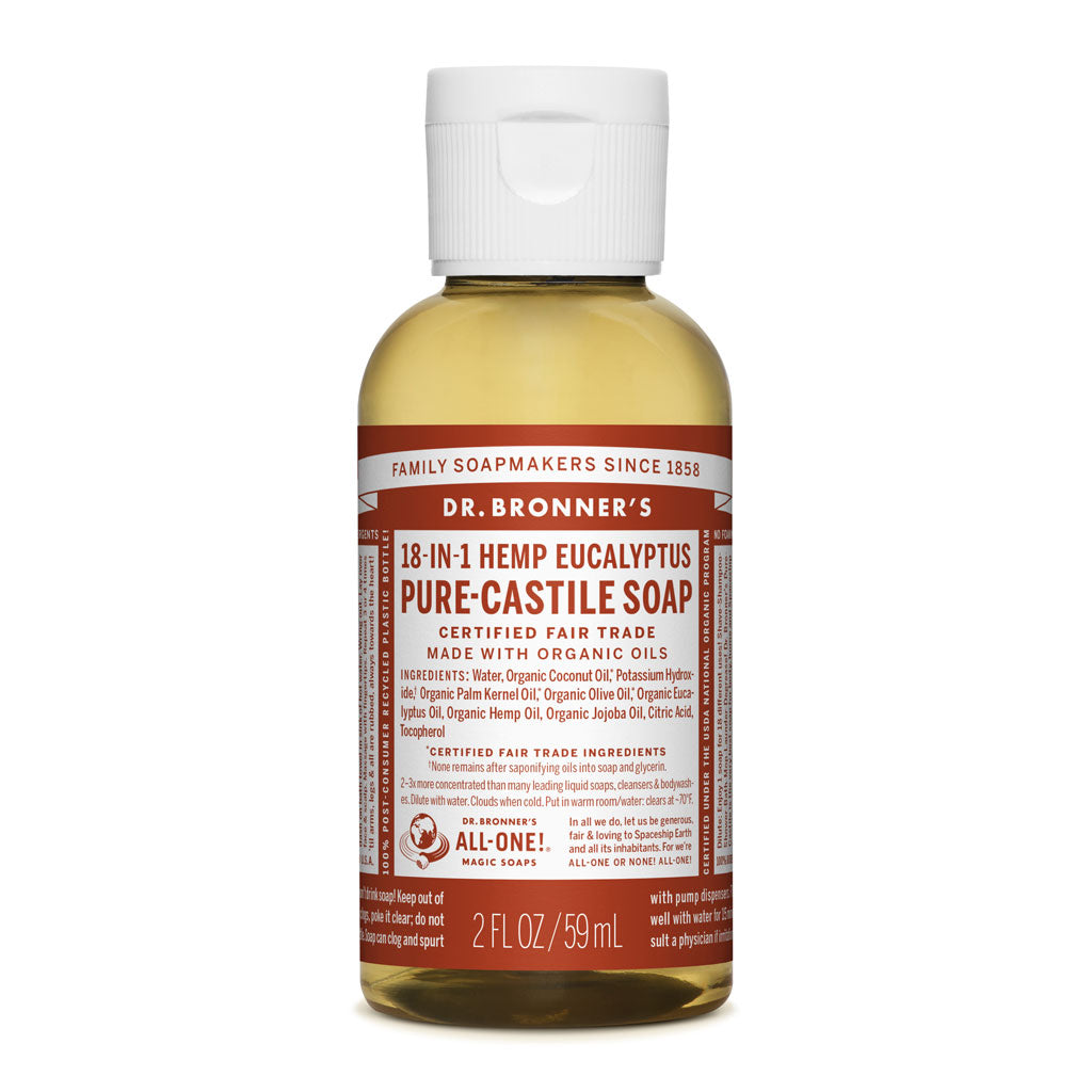 Dr Bronner's - Pure-Castile Eucalyptus Liquid Soap