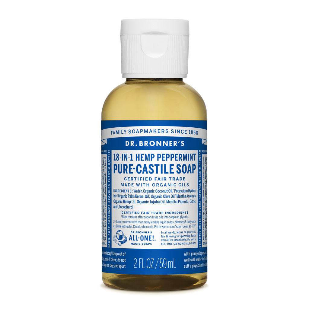 Dr. Bronner's - Pure-Castile Peppermint Liquid Soap