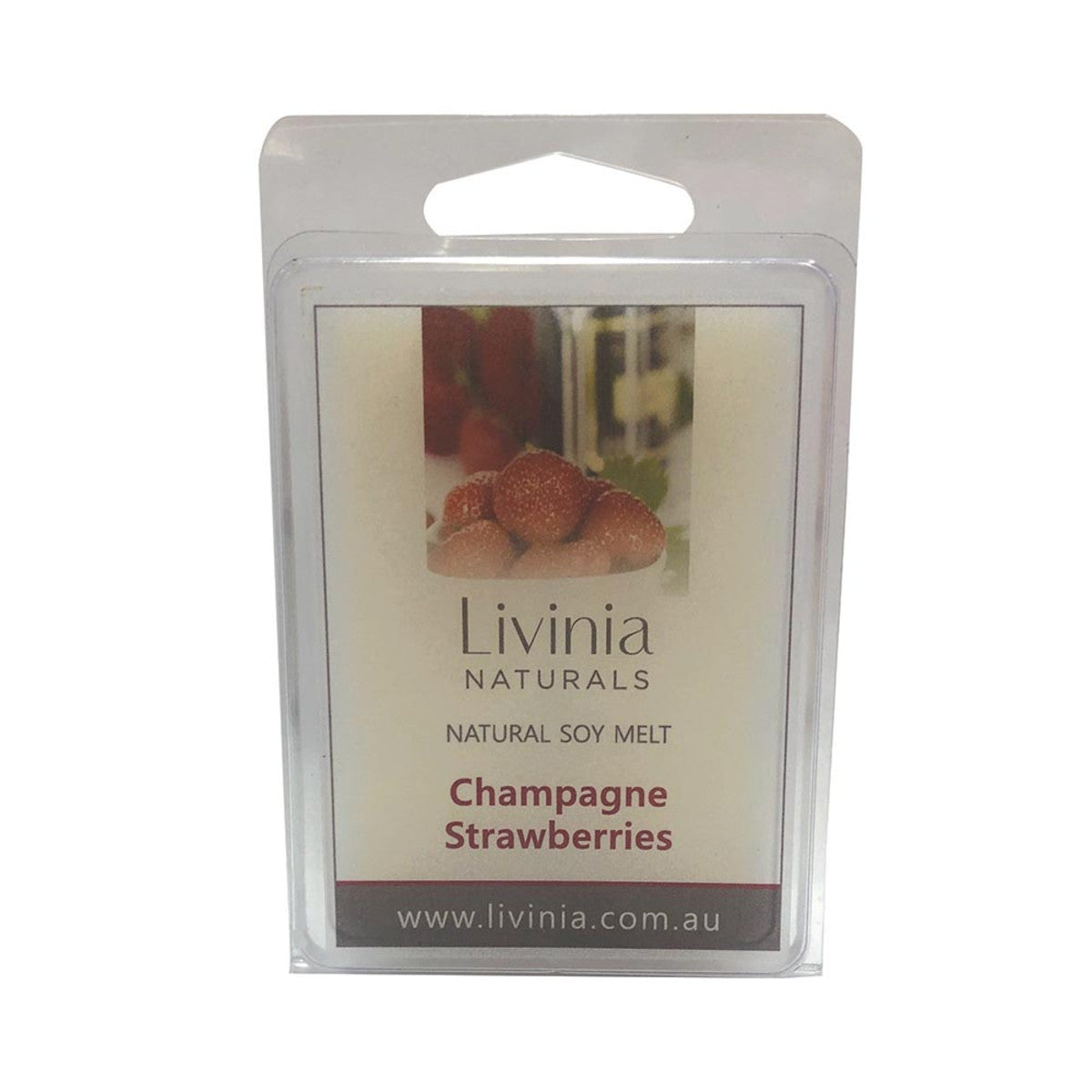 Livinia - Soy Melts Champagne Strawberries Fragrance Oil