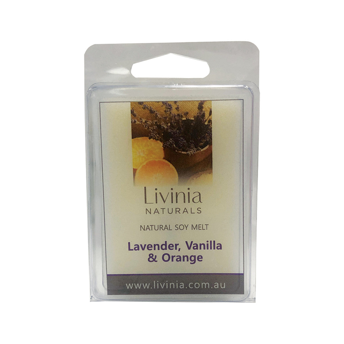 Livinia - Soy Melts Lavender, Vanilla and Orange Fragrance Oil