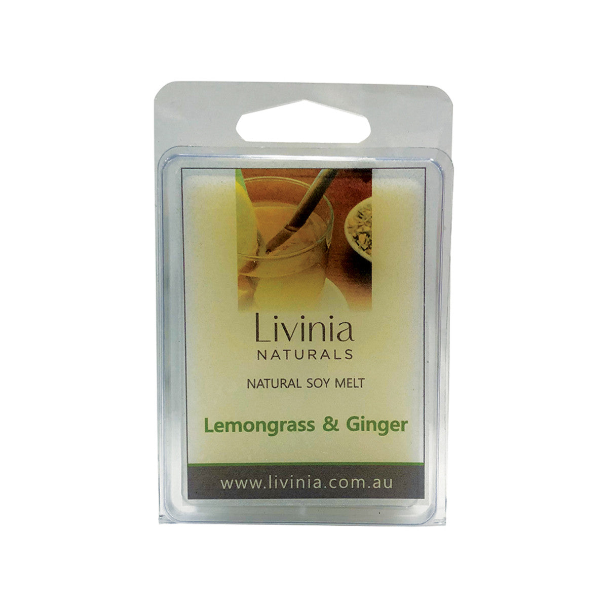 Livinia - Soy Melts Lemongrass and Ginger Fragrance Oil